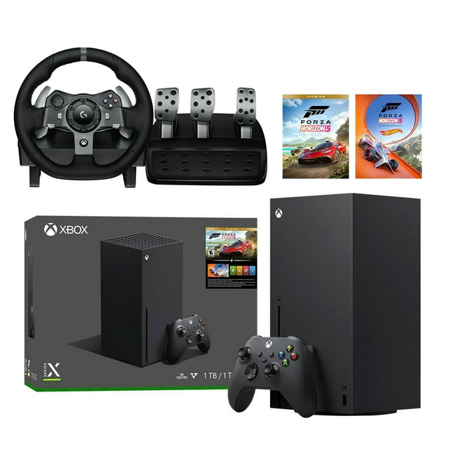 Xbox Series X Forza Horizon 5 Premium Bundle with Logitech G920 Racing