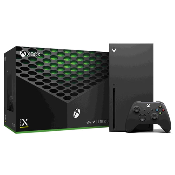 Xbox Series X - Gaming Console - 1TB SSD - Includes Wireless Controller - 4K Gaming - 120FPS - Carbon Black
