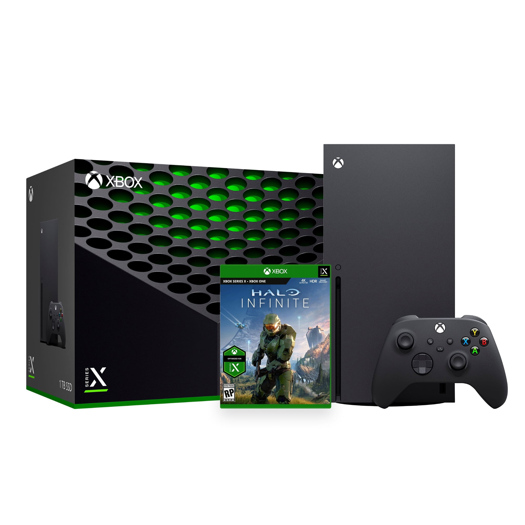 Xbox Series X Gaming Console Bundle - 1TB SSD Black Flagship Xbox JP  Version Console and Wireless Controller with Minecraft Full Game - Region  Free 