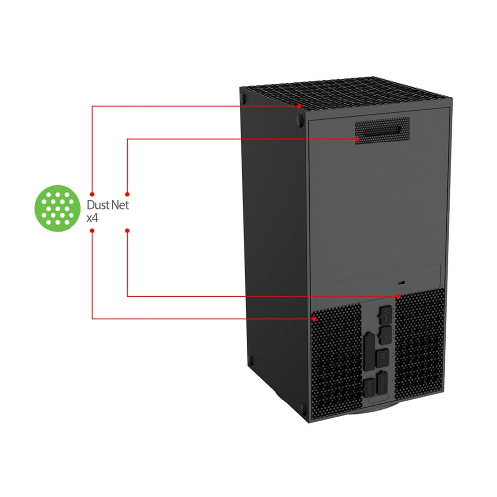 Xbox Series X Host Dust Plug XBOX Game Console Simple Dust Filter Dust