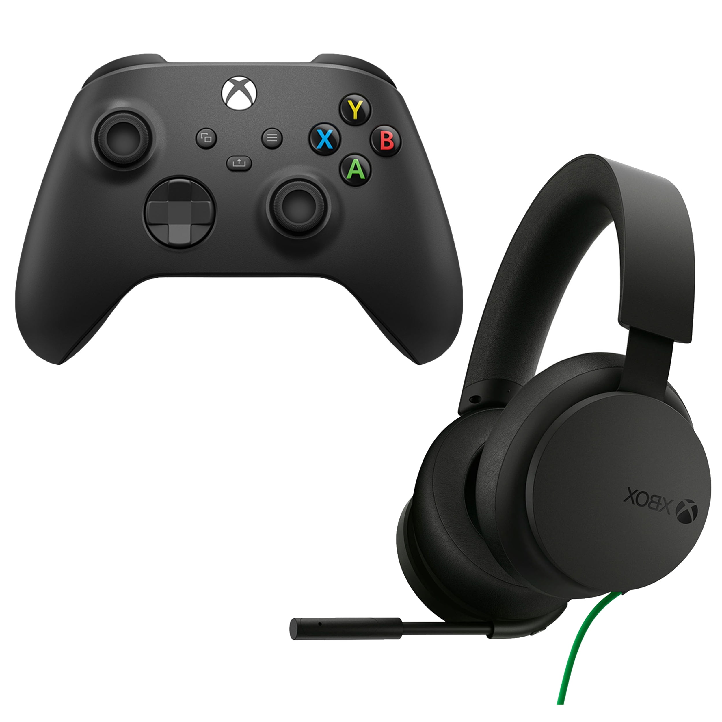Xbox Series X/S Controller in Black with Headset