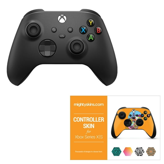Xbox Series X/S Controller in Black with Skins Voucher