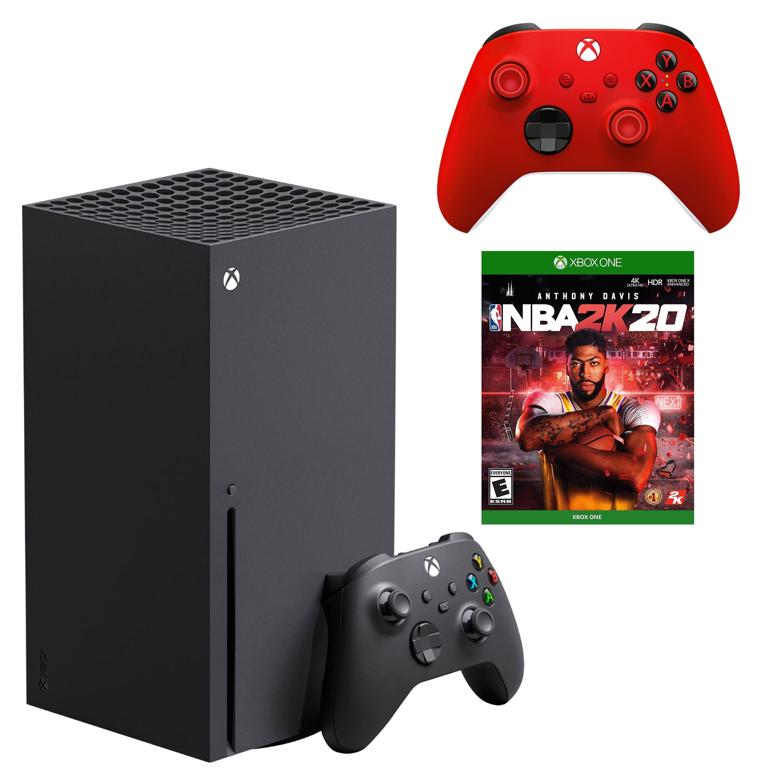 Xbox Series X Video Game Console Black with F1 2020 BOLT AXTION Bundle with  2 Controller Used