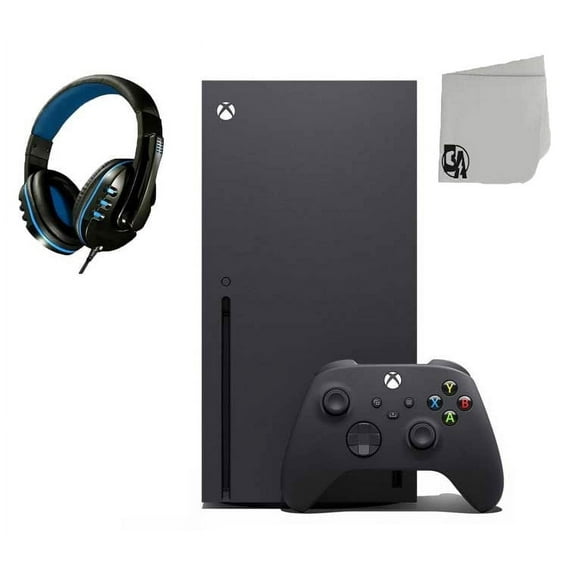 Pre-Owned Xbox Series X Video Game Console Black BOLT AXTION Bundle