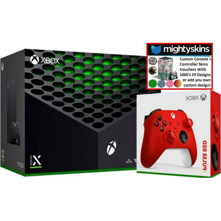 Xbox Series X/S Controller with Skins Voucher - Red