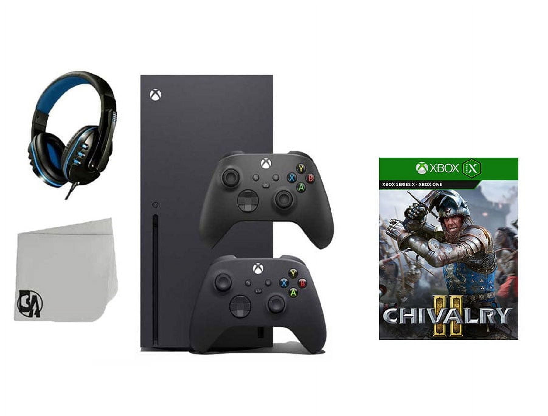 Xbox Series X Video Game Console Black with Chivalry 2 BOLT AXTION
