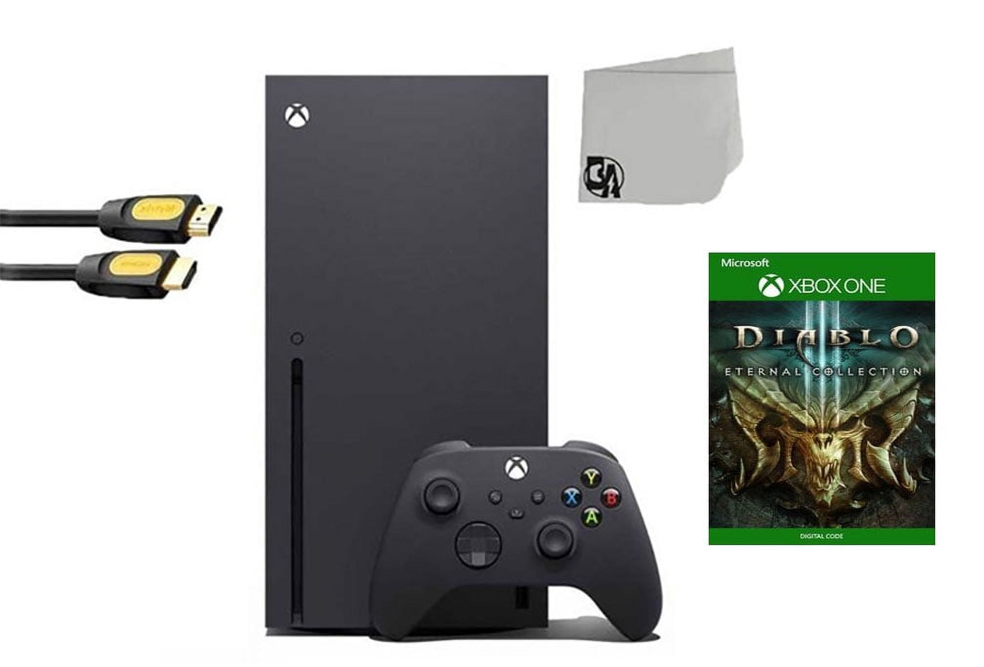 Pre-Owned Xbox Series X Video Game Console Black with Diablo III