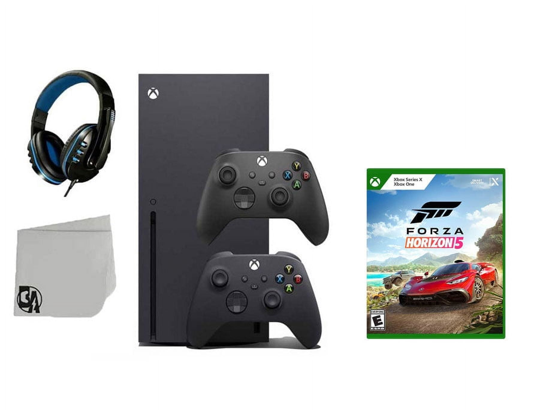 Microsoft Xbox Series X 1TB SSD with Forza Horizon 5 Premium Edition and Wireless Controller Bundle - Walmart.com Microsoft Xbox Series X 1TB SSD with Forza Horizon 5 Premium Edition and Wireless Controller Bundle - Walmart.com