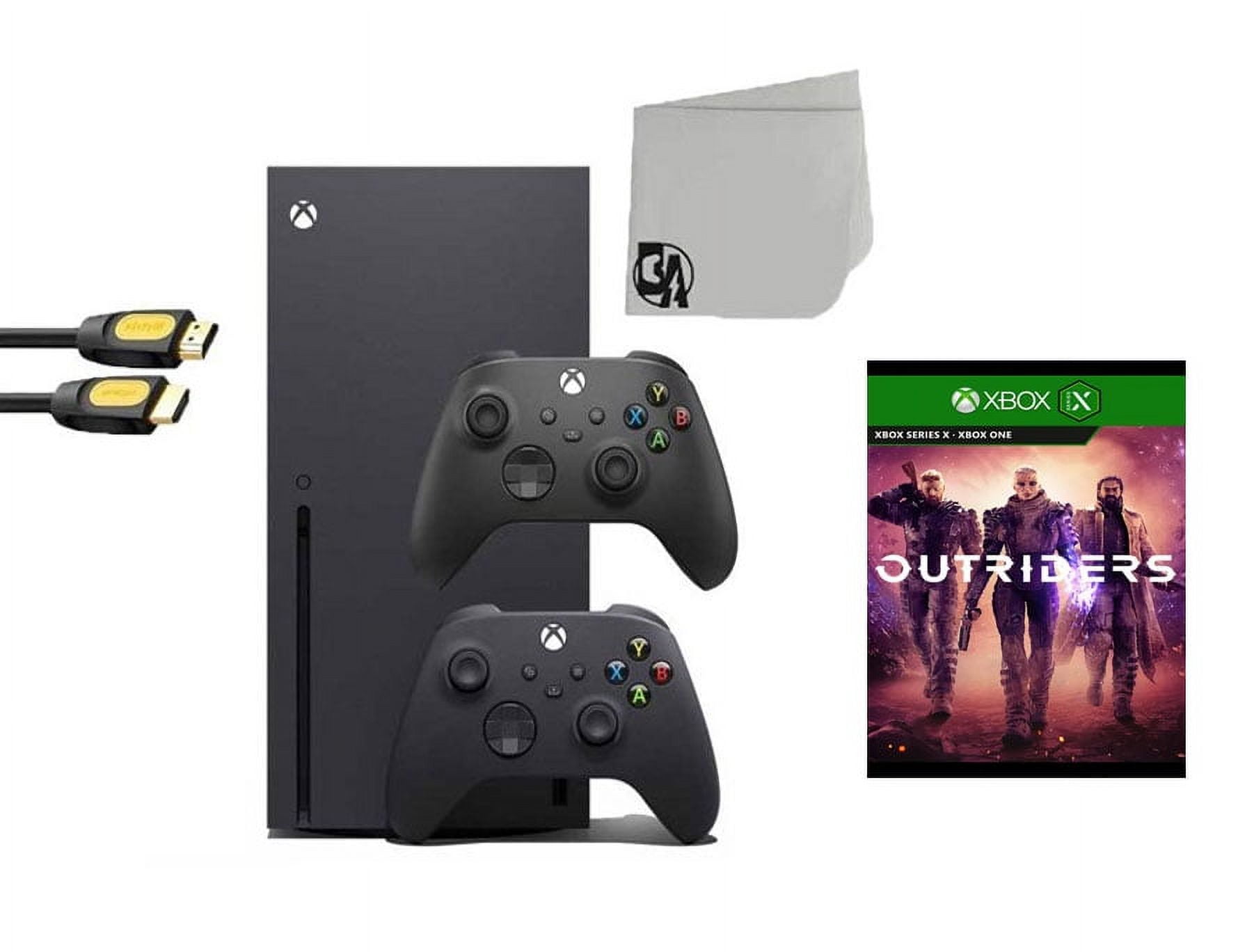 Xbox Series X Video Game Console Black with Resident Evil 7BOLT AXTION  Bundle Like New
