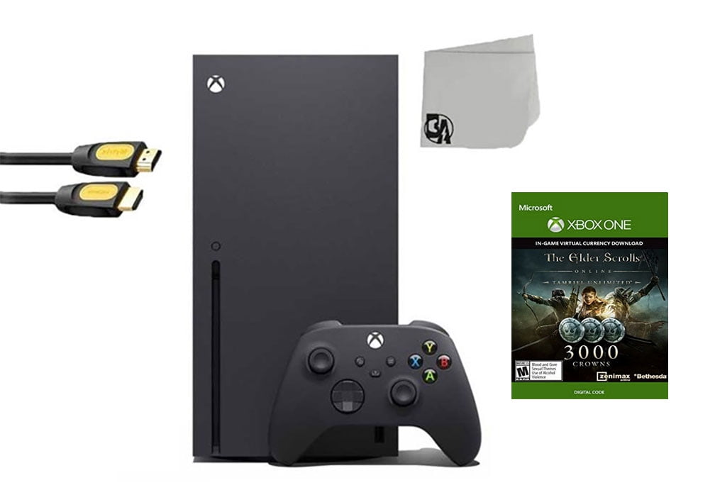 Xbox Series X Video Game Console Black with Resident Evil 7BOLT AXTION  Bundle Like New