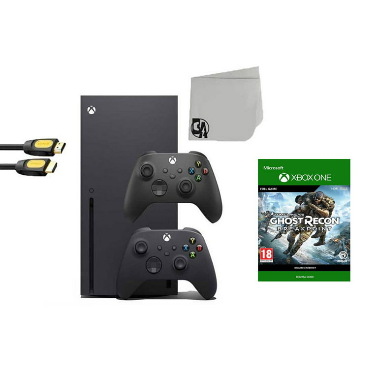 Microsoft Xbox Series X Deluxe Bundle - 1TB SSD Flagship Black Xbox X  Console and Wireless Controller with Five Games 