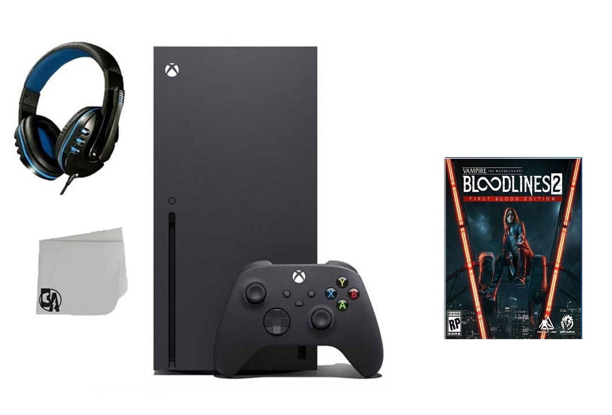 Xbox Series X Video Game Console Black with Vampire The Masquerade