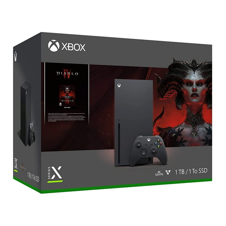 Xbox Series X and Diablo IV - The Ultimate Gaming Adventure with Extras 