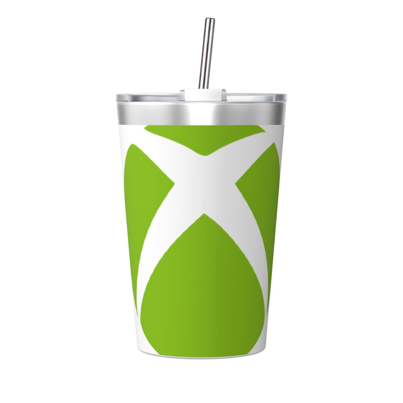 Xbox Thermos With Conical Straw Double Wall Vacuum Insulated Stainless