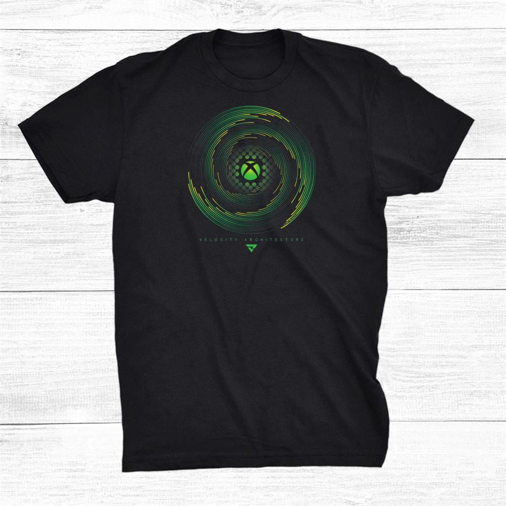 Xbox Velocity Vortex Shirt Gift Black Size up to 4XL - Walmart.com