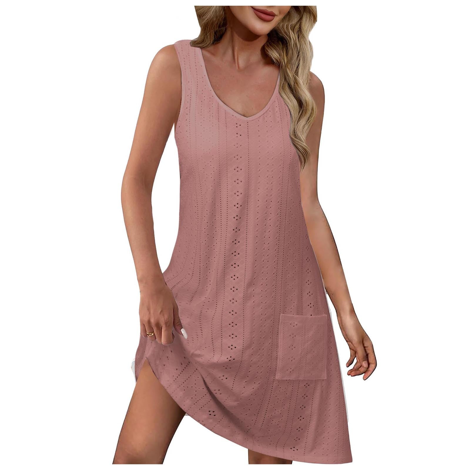 High Waisted Short Sleeve Dress