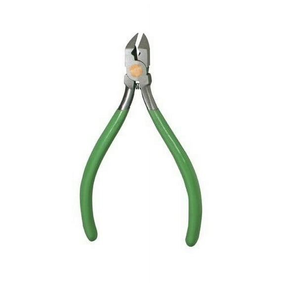 Diagonal End Cutter Pliers, 4 In, Flush, Carded
