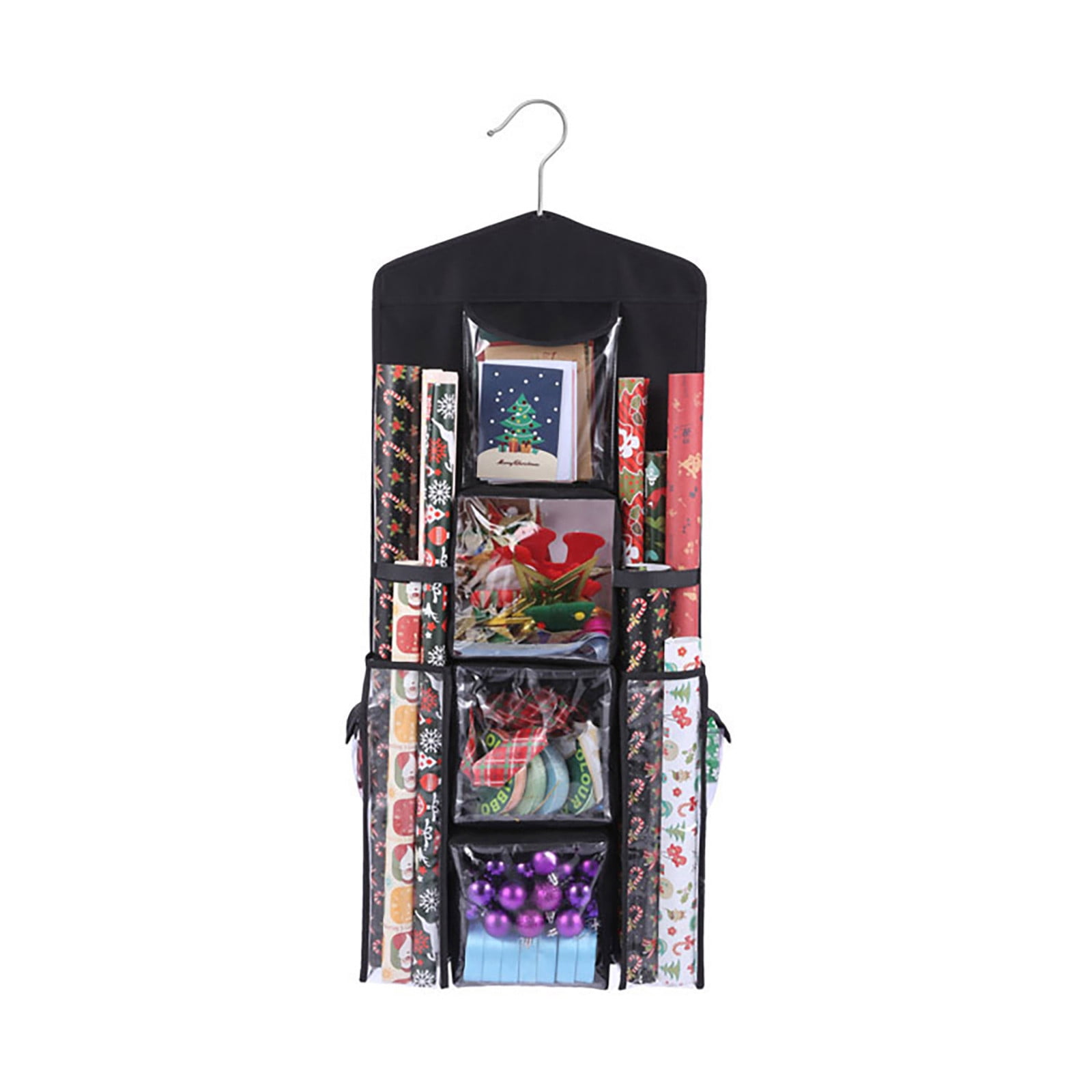 ProPik Hanging Double Sided Wrapping Paper Storage Organizer With Multiple Pockets - View #14