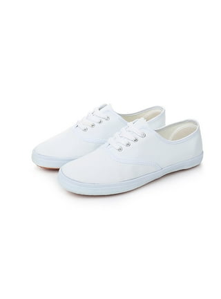 White Canvas Shoe