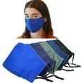 thumbnail image 1 of Xchime Cloth Face Mask for Women,Men,Teens,Made in USA,Washable Reusable,Breathable with Filter pocket and Nose Wire, 1 of 3