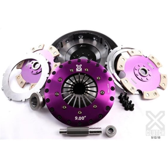 Xclutch XKFD23568-2E Clutch - 9 in. Twin Solid Ceramic for 1996-2004 Ford Mustang GT