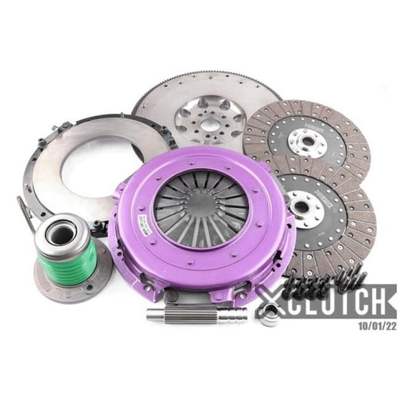 Xclutch XKFD27655-2G Clutch - 10.5 in. Twin Solid Organic for 2012-2013 Ford Mustang Boss 302