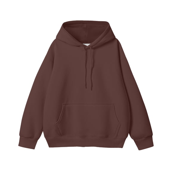 Xcmzpl Big and Tall Hoodies for Men Trendy Solid Color Long Sleeve Pullover Tops Loose Casual Hooded Sweatshirts with Pockets
