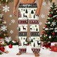 thumbnail image 1 of Xcmzpl Men's Flannel Pajama Pants Christmas Xmas Tree Snowflakes Sleep Lounge PJ Bottoms Christmas Gifts for Men Under $20, 1 of 4