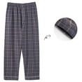 thumbnail image 1 of Xcmzpl Pajamas Bottoms for Men Casual Plaid Pjs Pants Big and Tall Soft Sleepwear Comzy Loungewear Fall Sleep Pants with Pocket, 1 of 3