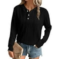 thumbnail image 1 of Xcmzpl Women's Hoodies Cute Solid Color Hooded Sweatshirt Holiday Pullover Tops Cotton Long Sleeve Blouses Fall Fashion, 1 of 6
