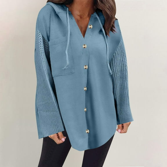 Xcmzpl Womens Hoodies Cute Solid Color Hooded Sweatshirt Travel Pullover Tops Dressy Casual Long Sleeve T-shirts Fall Fashion