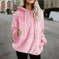 thumbnail image 1 of Xcmzpl Zip Up Fleece Hoodies for Women Cute Solid Color Hooded Sweatshirt Athletic Pullover Tops Comfort Long Sleeve Blouses Early Fall Fashion, 1 of 6