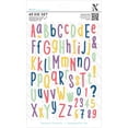 thumbnail image 1 of Xcut A5 Dies, 66pk, Folk Alphabet, 1 of 1
