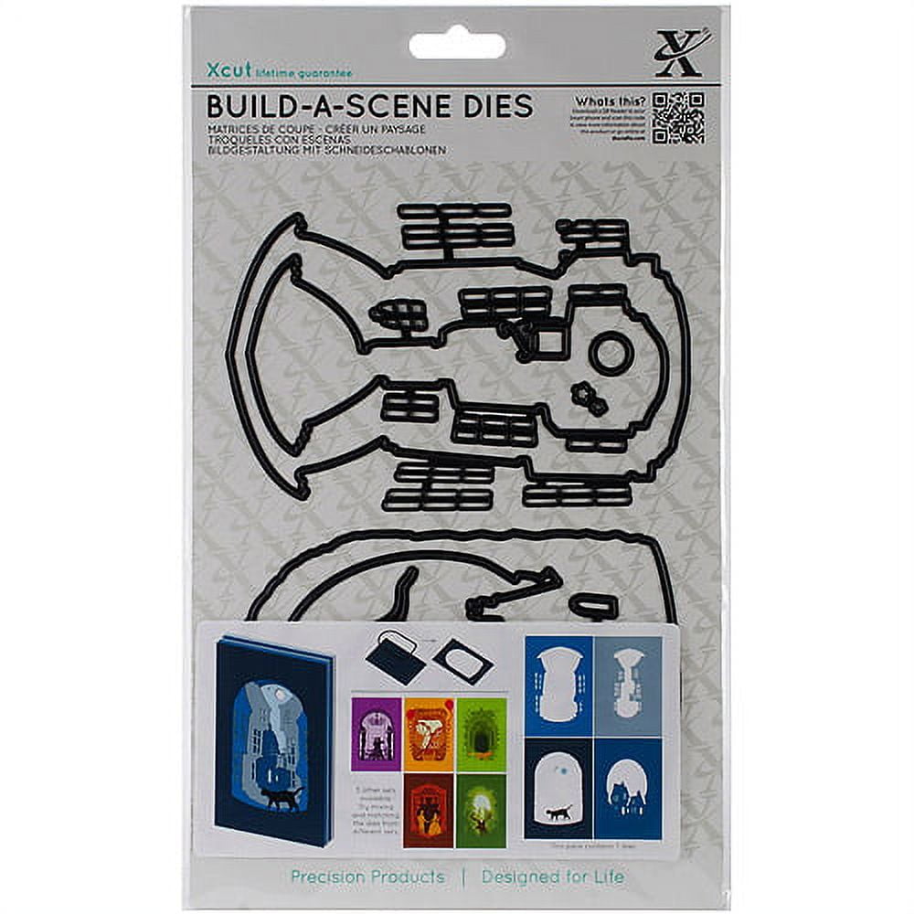 Xcut Build A Scene Dies 5pk Walmart xcut-build-a-scene-dies-5pk-walmart