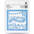 thumbnail image 1 of Xcut Decorative Die, Congratulations Topper, 1 of 2