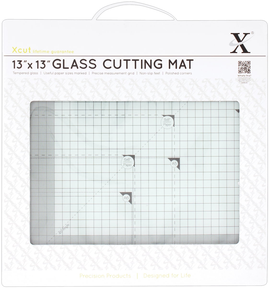 Xcut Tempered Glass Cutting Mat -13X13 