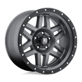 thumbnail image 1 of Xd Xd128 Machete 20X9 6X139.7 0Et 106.25Cb Matte Gray Black Ring Wheel, 1 of 2