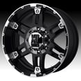 thumbnail image 1 of Xd Xd797 Spy 20X8.5 5X127 18Et 106.25Cb Gloss Black Machined Wheel, 1 of 2