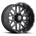 thumbnail image 1 of Xd Xd820 Grenade 20X9 5X5.5 0Et 110.1Cb Satin Black Milled Wheel, 1 of 2
