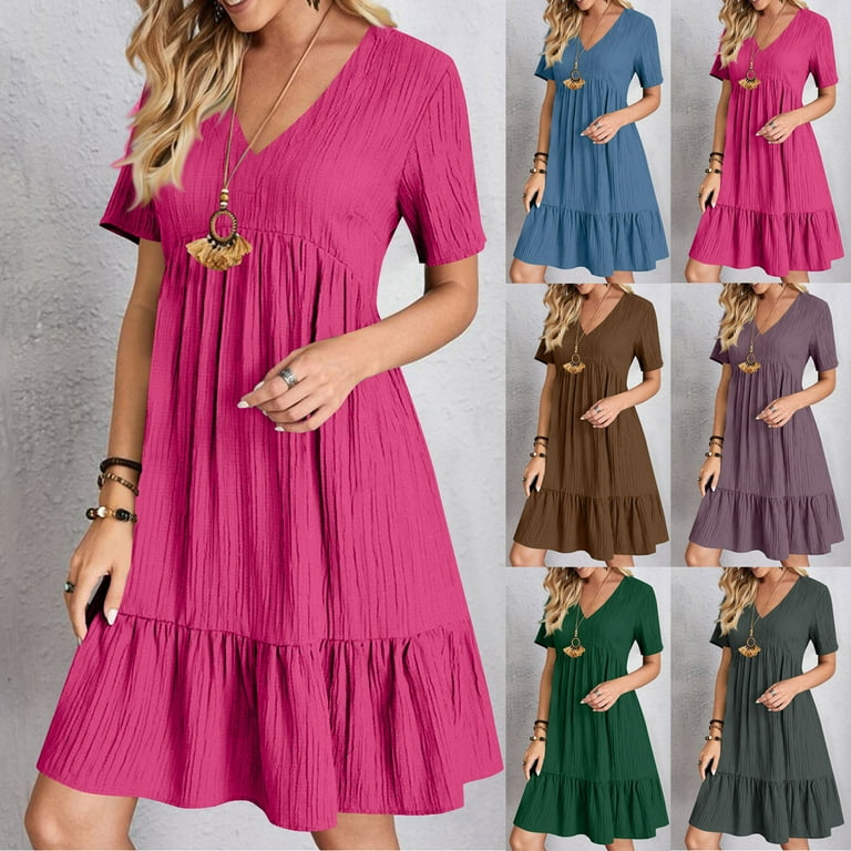 Petite Dresses Dress Barn Work Dresses Flirty Flounce Wrap Dress Plus