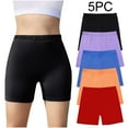 thumbnail image 1 of Xdegoge 5 Pack Kids Boys Girls High Waist Stretchy Yoga Shorts Set - Solid Color Athletic Shorts for Gym, Workout & Everyday Wear, 1 of 9