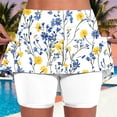 thumbnail image 1 of Xdegoge Athletic Skorts for Women with Built-in Shorts High Waisted Tennis Skirts Tummy Control Workout Activewear Pockets for Golf Running Gym Fitness Summer Shorts, 1 of 6