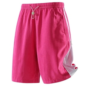 Xdegoge Athletic Training Shorts for Men Quick Dry Workout Basketball Trunks Mesh Patchwork with Pockets Adjustable Toggle Drawstring for Gym Running Sports