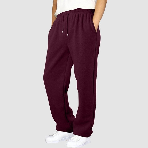 Xdegoge Boys Sweatpants with Pockets Casual Athletic Child Elastic Waist Drawstring Workout Track Pants Winter Running Relaxed Fit Joggers Bottoms