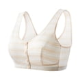thumbnail image 1 of Maqroz Bras for Older Women Plus Size Convenient Everyday Bras Push up Seamless Full Coverage Bralette Support Comfortable No Underwire Gathering Everyday Bra Beige L, 1 of 8