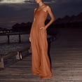 thumbnail image 1 of Xdegoge Casual Jumpsuits for Women Sleeveless Bandeau Jumpsuit Lightweight Breathable Wide Leg Jumpsuit Causal Tailored Solid Color Jumpsuit Trendy 2026 Summer Outfits, 1 of 7