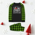 thumbnail image 1 of Xdegoge Christmas Pajamas for Family Matching 2 Piece Sets Plaid Raglan Long Sleeve Tops and Pants Xmas Graphic Holiday Party Outfits Matching Pajamas for Couples Christmas Phs, 1 of 3