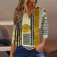 thumbnail image 1 of Xdegoge Clothes Under 5.00 Women Women'S 3/4 Sleeve Tops Floral V Neck T Shirts Going Out Trendy Summer Tops 2025 Dressy Casual Blouses Soft Comfy Basic Tees Order History Online, 1 of 5