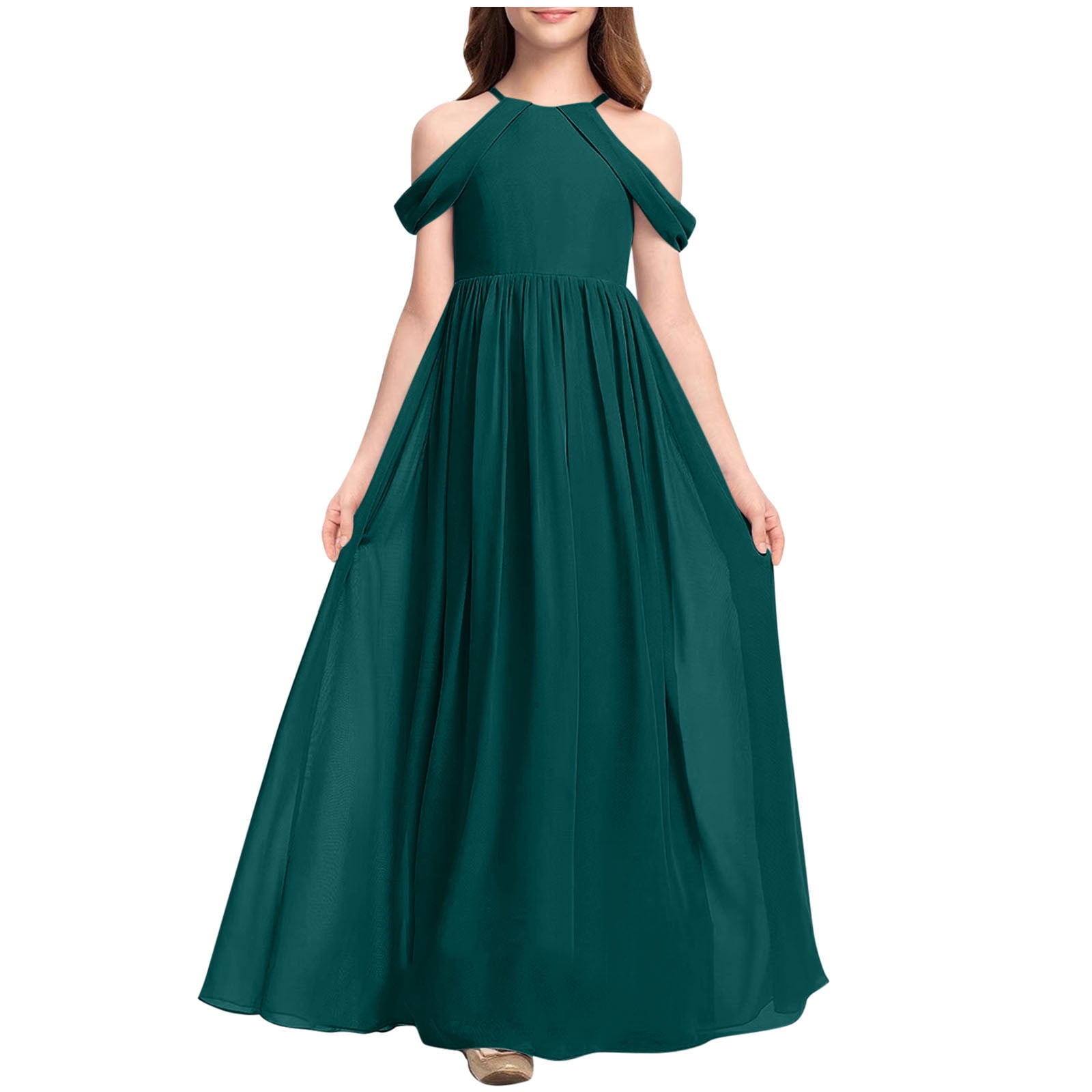 green emerald velvet dress Winter Formal Wear main image 1