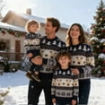thumbnail image 1 of Xdegoge Family Christmas Sweaters for Women Men Holiday Long Sleeve Crew Neck Pullover Sweaters Fashion Tops, 1 of 9
